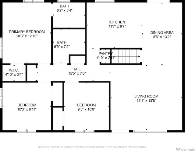 6314 Brooks Dr, Arvada, CO 80004 - view of property floor plan