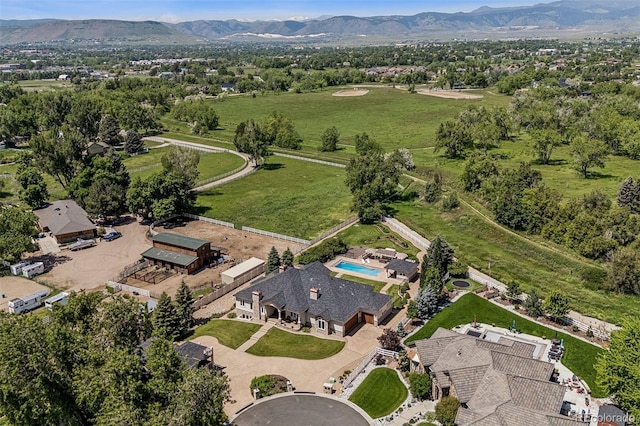 13962 W 76th Ln, Arvada, CO 80005 - drone / aerial view of a mountain backdrop