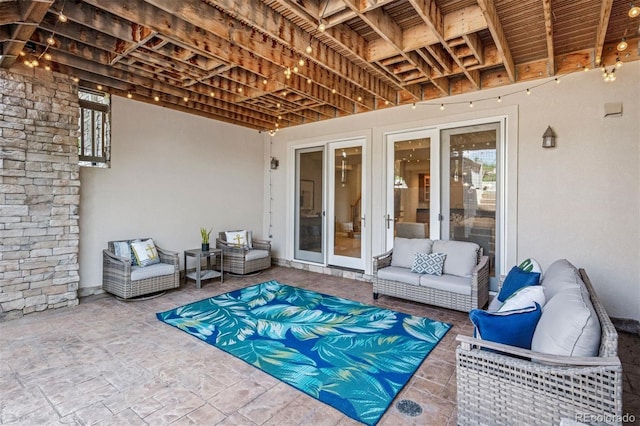 13962 W 76th Ln, Arvada, CO 80005 - view of patio / terrace with an outdoor hangout area