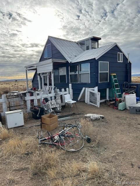 view of back of property