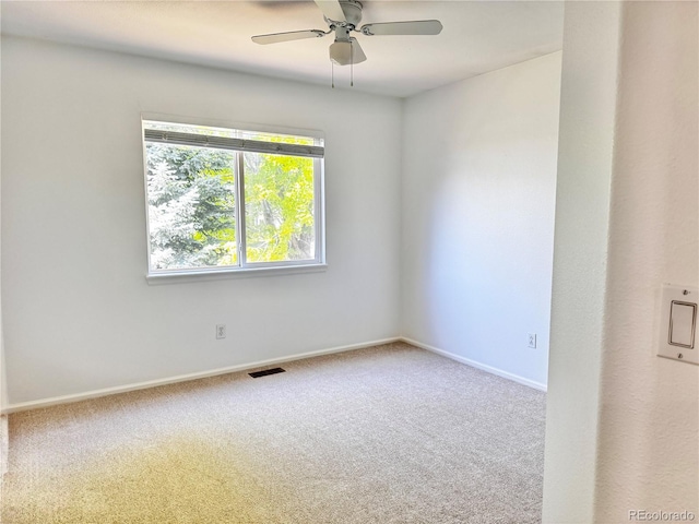 4788 Laurelglen Ln, Highlands Ranch, CO 80130 - unfurnished room with carpet floors and ceiling fan