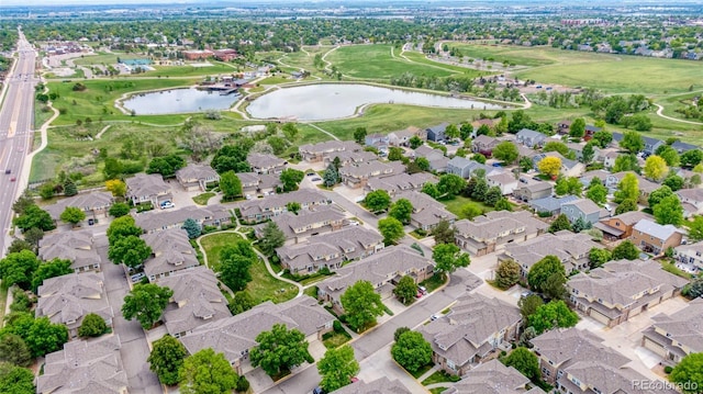 3000 E 112th Ave Unit 86, Northglenn, CO 80233 - aerial view of residential area with a large body of water and a golf course