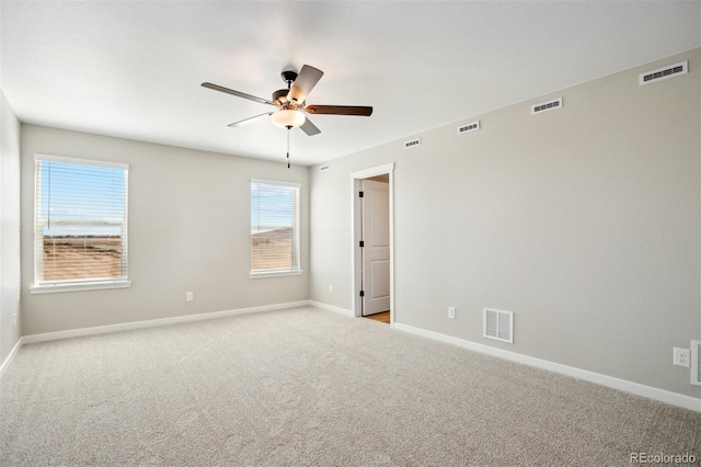 17942 E 94th Pl, Commerce City, CO 80022 - unfurnished room with a ceiling fan and light carpet