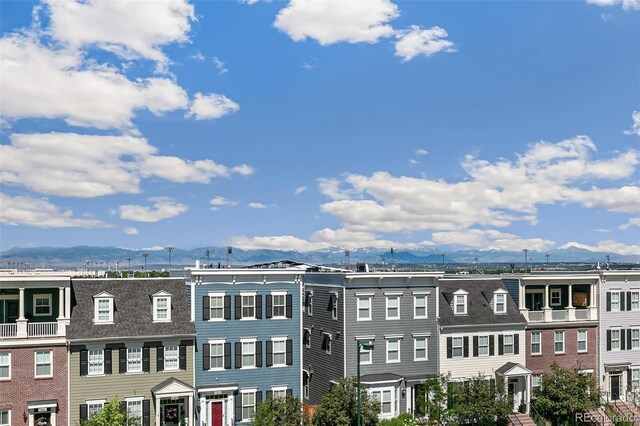 5880 Beeler Ct, Denver, CO 80238 - view of property featuring a mountain view