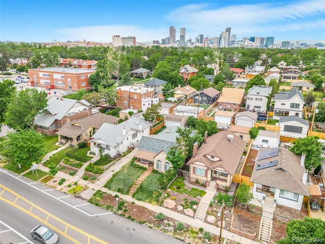 2421 N York St, Denver, CO 80205 - drone / aerial view of skyline