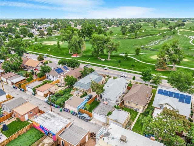 2421 N York St, Denver, CO 80205 - aerial view of residential area featuring a golf club