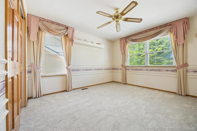 5134 S Ouray Ct, Centennial, CO 80015 - carpeted empty room with ceiling fan and baseboards