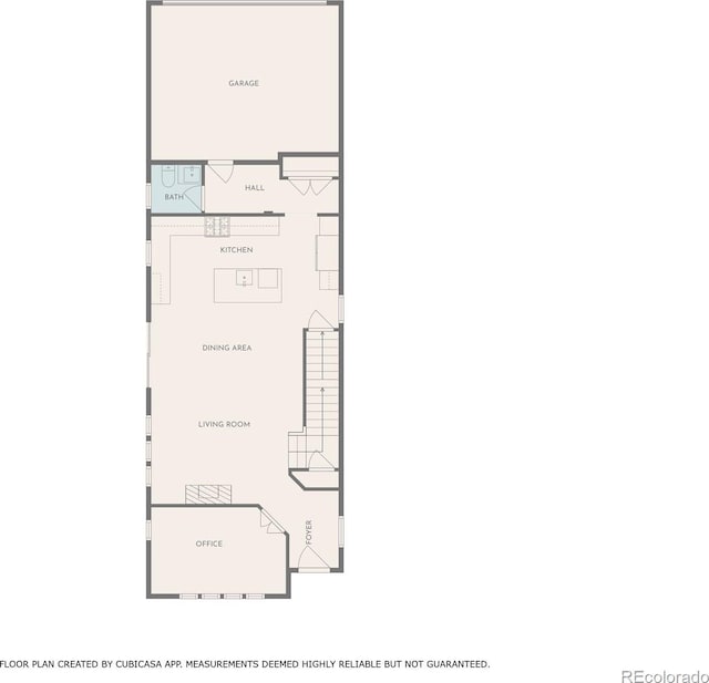 5841 Alton St, Denver, CO 80238 - view of property floor plan