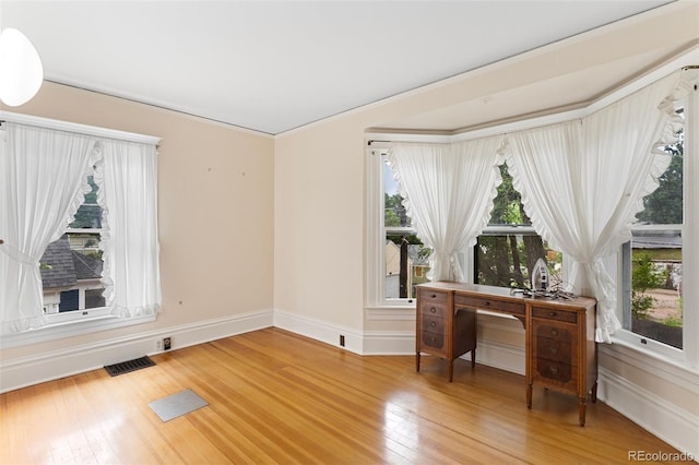 120 E Espanola St, Colorado Springs, CO 80907 - office featuring light wood-style flooring and baseboards
