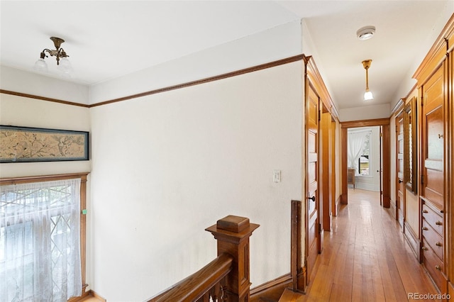 120 E Espanola St, Colorado Springs, CO 80907 - hallway featuring light wood-type flooring and baseboards