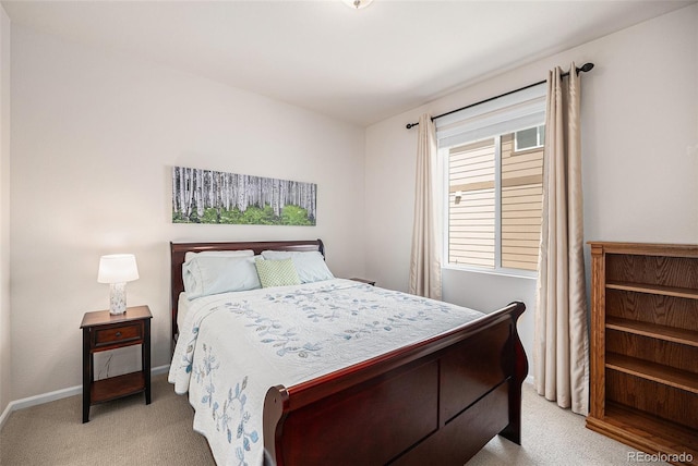 3406 Quicksilver Rd, Frederick, CO 80516 - bedroom featuring light carpet and baseboards