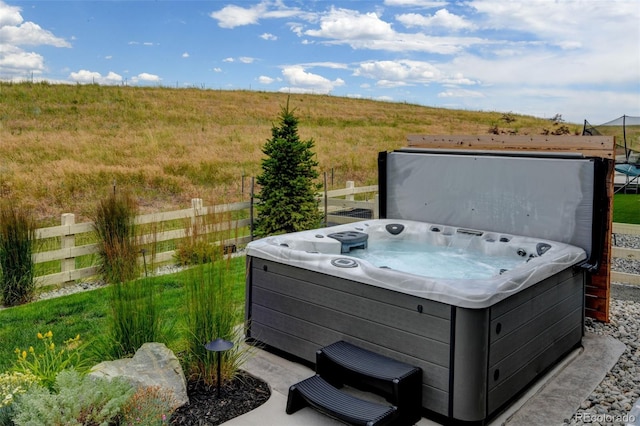 7000 S White Crow Way, Aurora, CO 80016 - view of yard featuring a hot tub