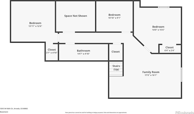 12013 W 56th Cir, Arvada, CO 80002 - view of floor plan / room layout