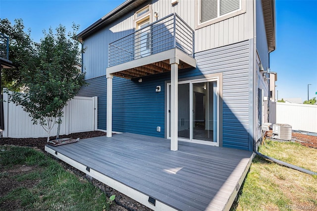 5048 N Andes St, Denver, CO 80249 - view of wooden deck