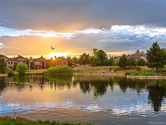 property view of water