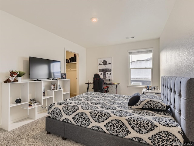 4955 Trails Edge Ln, Castle Rock, CO 80104 - bedroom with carpet and a spacious closet