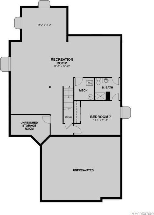 8338 Snake River St, Littleton, CO 80125 - floor plan / room layout
