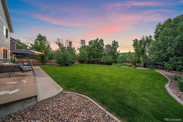 10723 W 54th Pl, Arvada, CO 80002 - view of yard featuring a patio