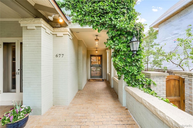 view of property entrance