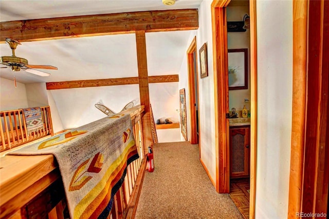 28 Concord Ct, Jefferson, CO 80456 - hallway with carpet flooring