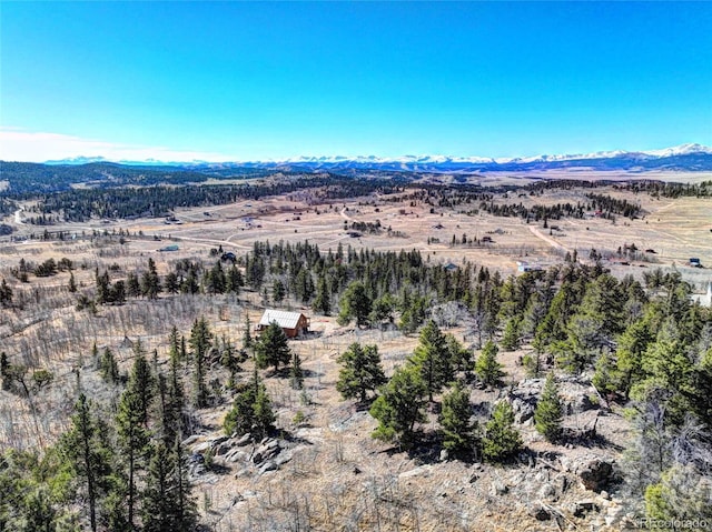 28 Concord Ct, Jefferson, CO 80456 - aerial view of a mountain backdrop