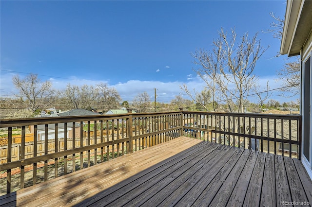 3225 Olive St, Denver, CO 80207 - deck featuring a fenced backyard