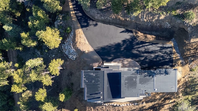 13415 S Resort Dr, Conifer, CO 80433 - aerial view of property and surrounding area