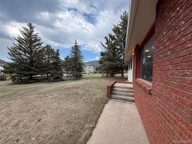 1013 Lexington Ln, Estes Park, CO 80517 - view of green lawn
