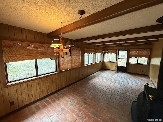1013 Lexington Ln, Estes Park, CO 80517 - unfurnished sunroom with beam ceiling