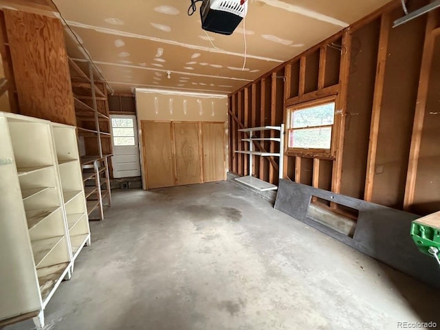 1013 Lexington Ln, Estes Park, CO 80517 - garage featuring a garage door opener