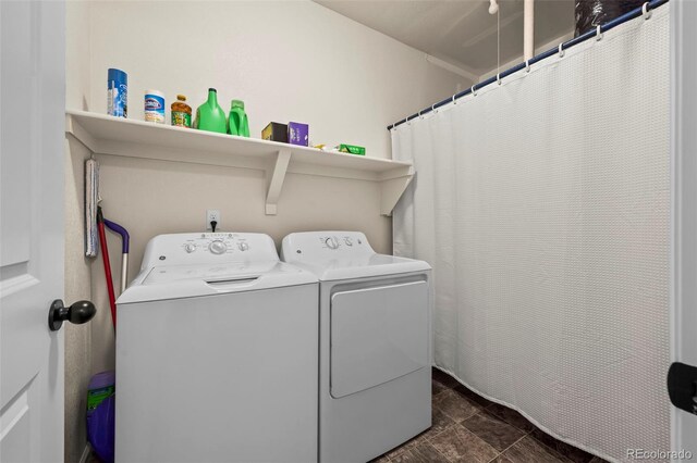 1868 Homestead Dr, Fort Lupton, CO 80621 - laundry area featuring separate washer and dryer