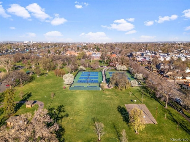 bird's eye view