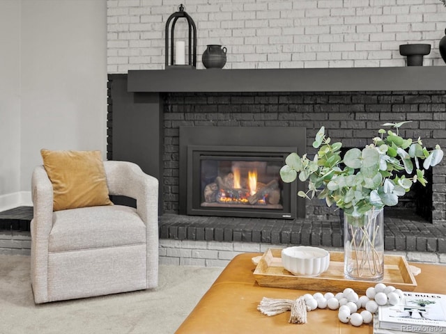 7055 E Heritage Pl S, Centennial, CO 80111 - detailed view of a fireplace