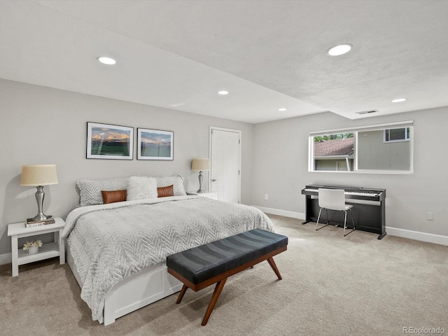 7055 E Heritage Pl S, Centennial, CO 80111 - carpeted bedroom featuring baseboards and recessed lighting