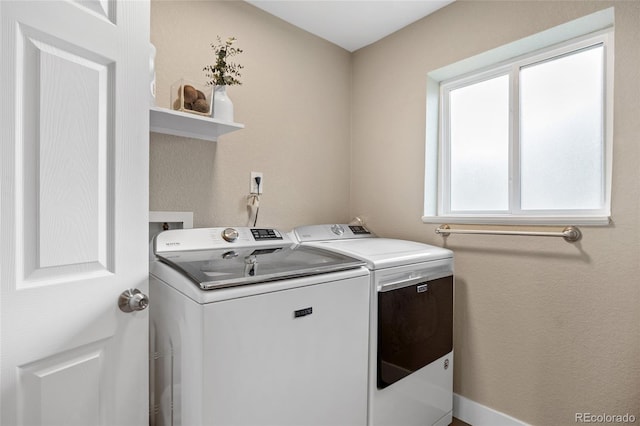 12705 W Chenango Ave, Morrison, CO 80465 - laundry area with independent washer and dryer