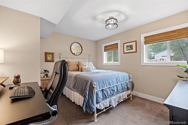 12705 W Chenango Ave, Morrison, CO 80465 - bedroom with carpet and an office area