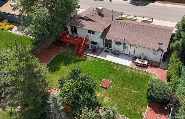 12705 W Chenango Ave, Morrison, CO 80465 - aerial view of property and surrounding area