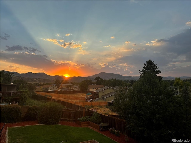 12705 W Chenango Ave, Morrison, CO 80465 - mountain view with nearby suburban area