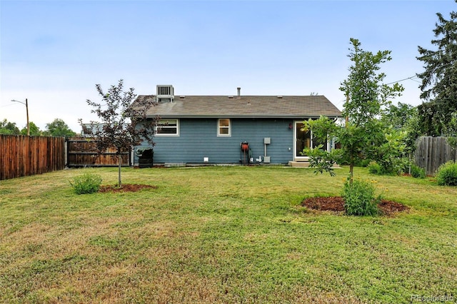2011 S Vallejo St, Denver, CO 80223 - back of property with a fenced backyard