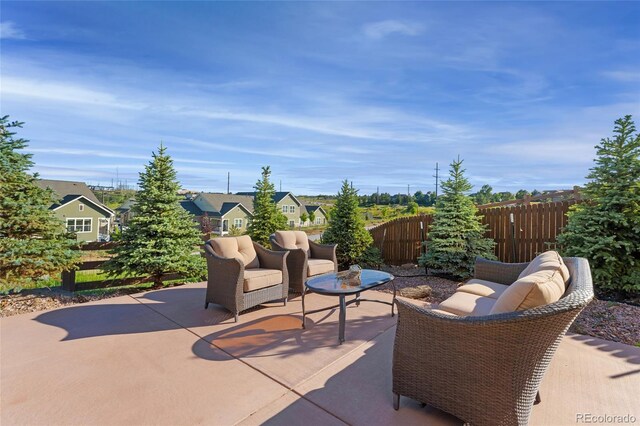 3278 Ghost Dance Dr, Castle Rock, CO 80108 - view of patio / terrace