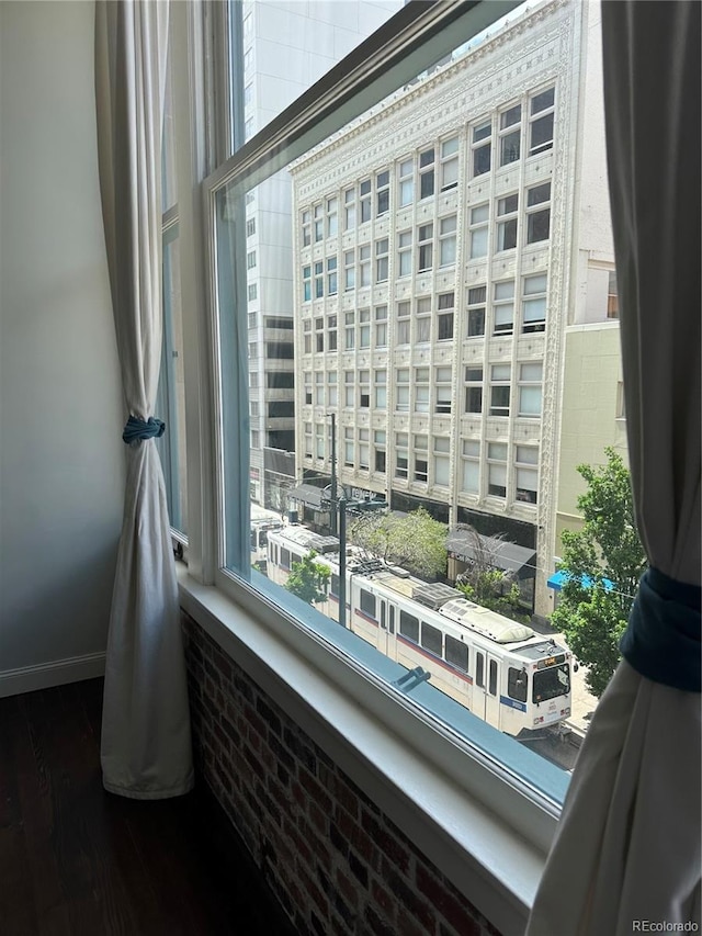 720 16th St Unit 306, Denver, CO 80202 - detailed view of baseboards and wood finished floors