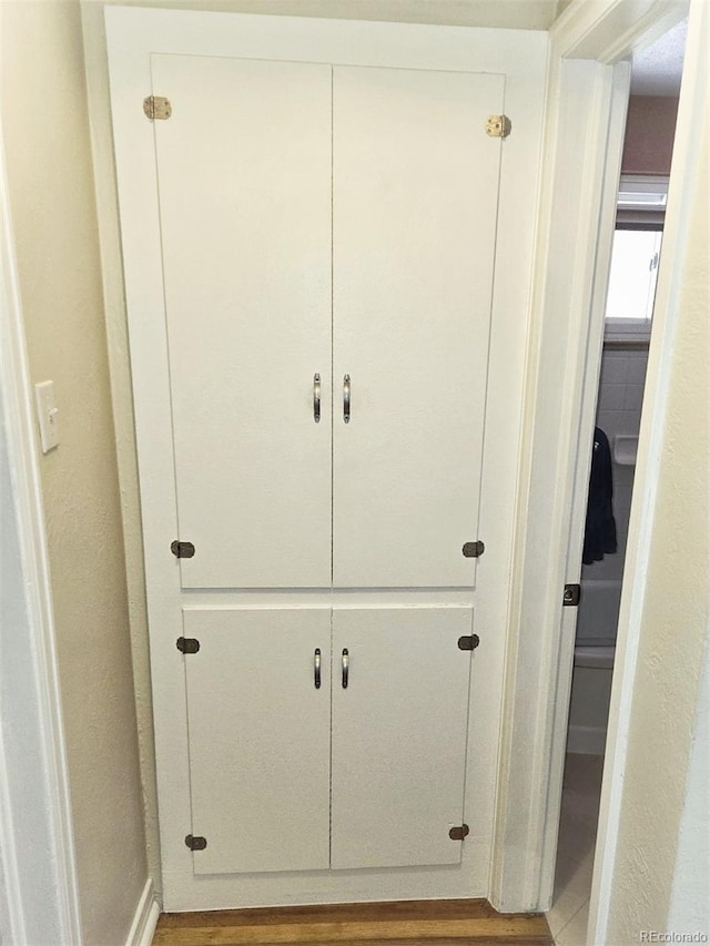 view of closet
