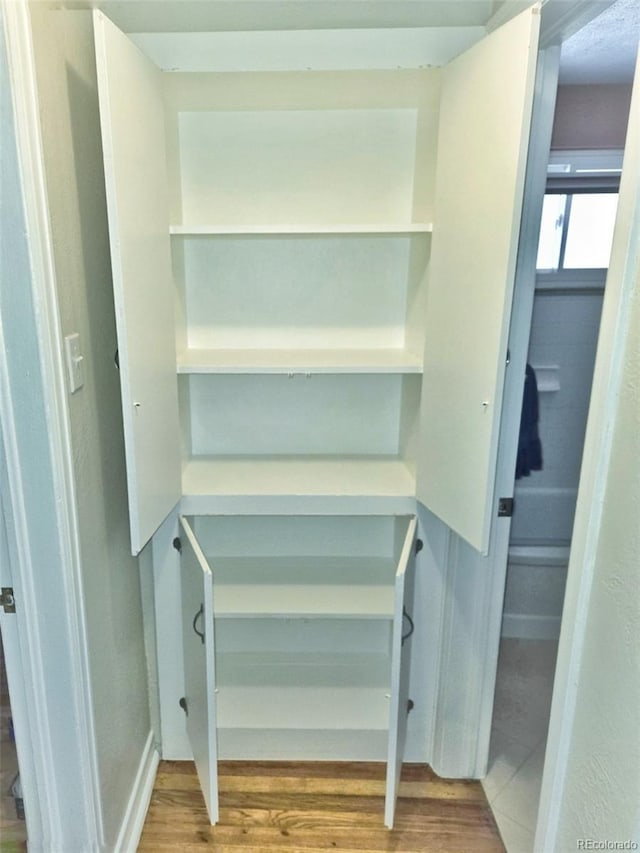 view of closet