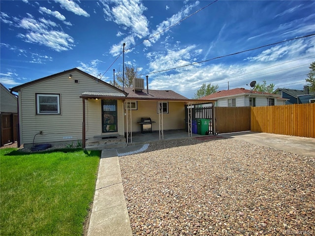 2235 W 46th Ave, Denver, CO 80211 - back of property with a patio area