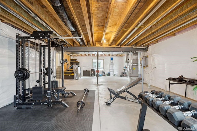 view of exercise room