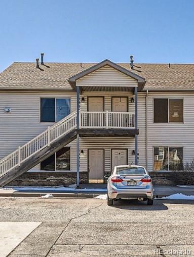 18084 Becket Dr, Parker, CO 80134 - view of property with stairway