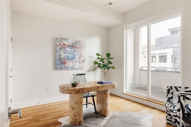 3308 W 17th Ave, Denver, CO 80204 - office space with wood finished floors and baseboards