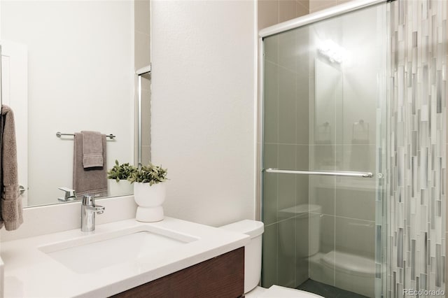 3308 W 17th Ave, Denver, CO 80204 - bathroom with vanity and a shower stall