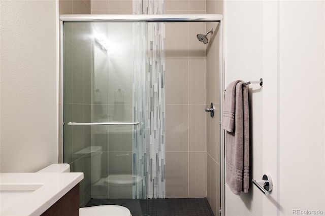 3308 W 17th Ave, Denver, CO 80204 - full bath with a stall shower and vanity