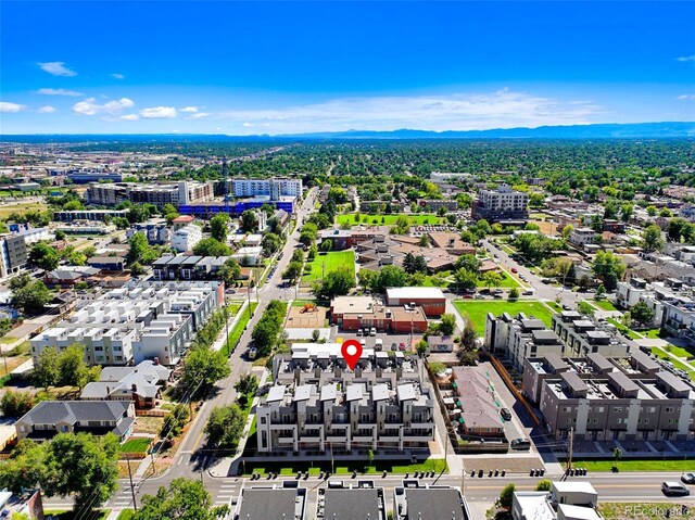 3308 W 17th Ave, Denver, CO 80204 - aerial view